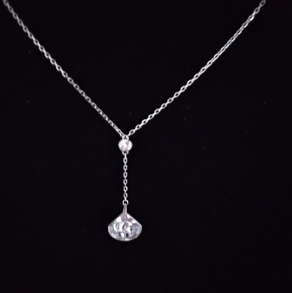 Swarovski drop crystal necklace - Picture 2 of 6